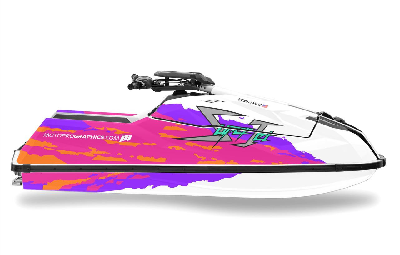 Yamaha Superjet Graphics - Old Skool Series | Motopro Graphics