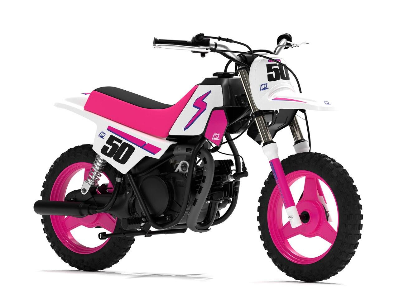 Custom Yamaha PW50 Retro 1992 Series Graphics