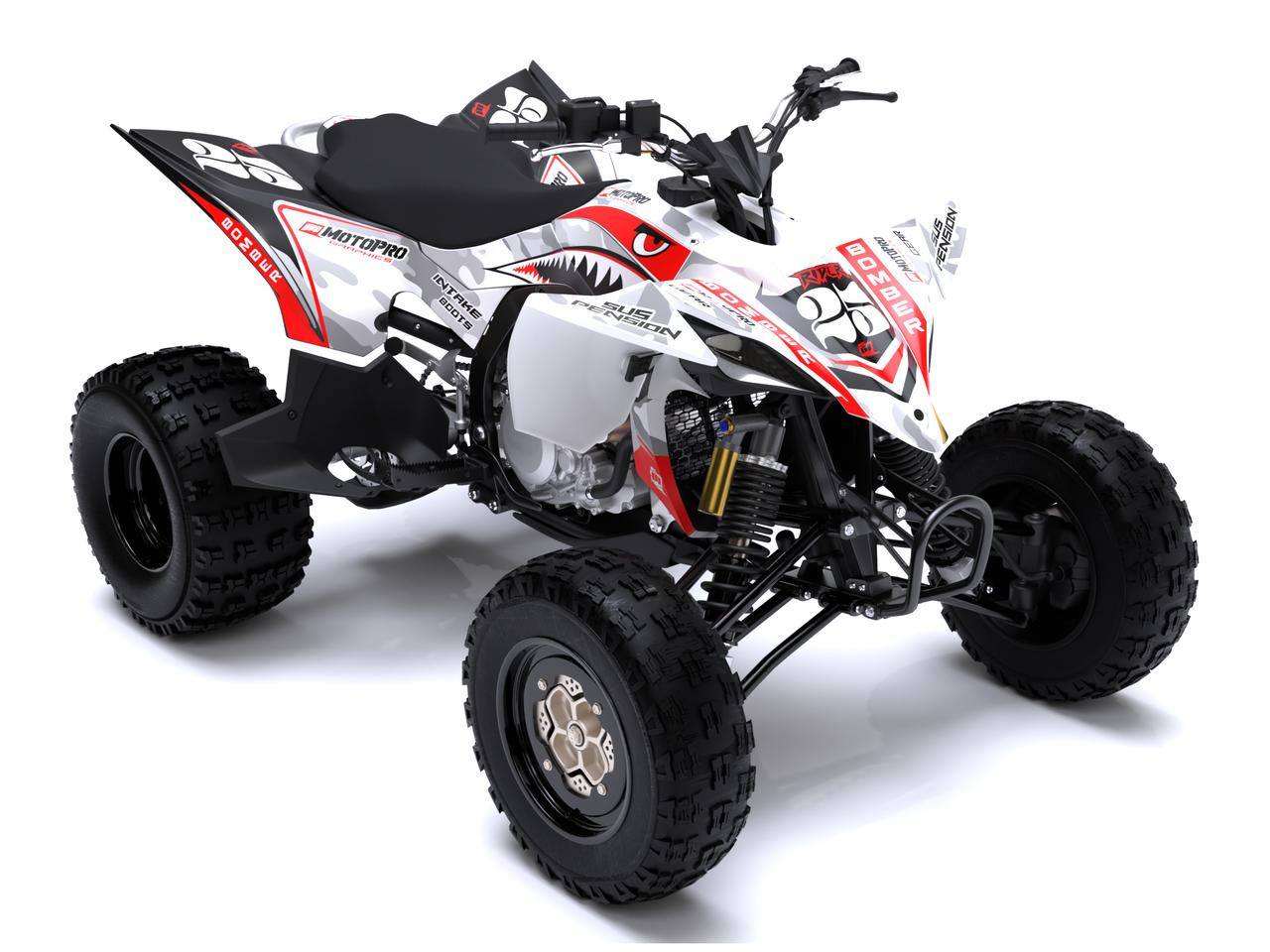 custom Yamaha Yfz 450r Graphics Bomber | Motopro Graphics