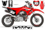 MotoPro Graphics Custom Honda CRF110 Pit Bike GENESIS BLACK Series Graphics - FREE SHIPPING