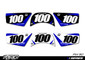 MotoPro Graphics PW 50 Number Plates Set V1 