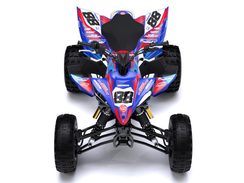 MotoPro Graphics Yamaha YFZ450 Quad ATV Full Graphics Set - HIPER