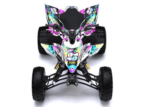 MotoPro Graphics Yamaha YFZ450 Quad ATV Full Graphics Set - SPLASHER