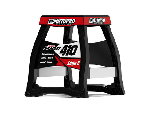 MotoPro Graphics Matrix M64 Stand Graphics - Factory Red stand not included