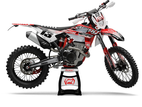 MotoPro Graphics BETA Dirt Bike PATROL Series Graphics Set