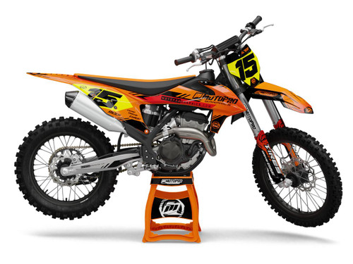 MotoPro Graphics KTM Dirt Bike ELITE V2 Series Graphics Set