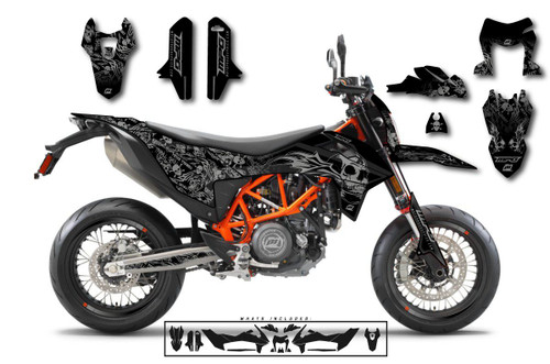 MotoPro Graphics KTM 690 SMC R Motorcycle TRIBAL Graphics