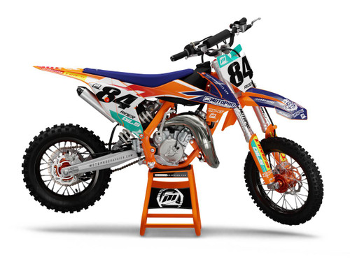 MotoPro Graphics Custom KTM 85 SX Dirt Bike FACTORY 2.0 Series Graphics Set - FREE SHIPPING