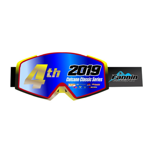  Moto Goggle Award - Blue Lens 