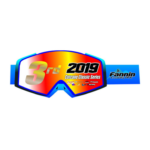 Moto Goggle Award - Orange Lens 