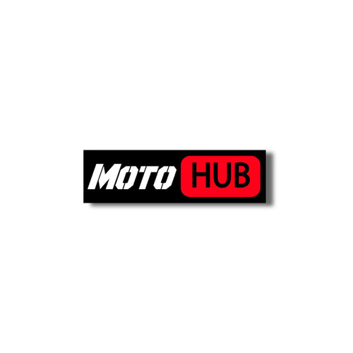  Moto Hub Sticker 