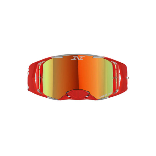 EKS Brand Lucid Goggle Race Red - Red Mirror Lens 