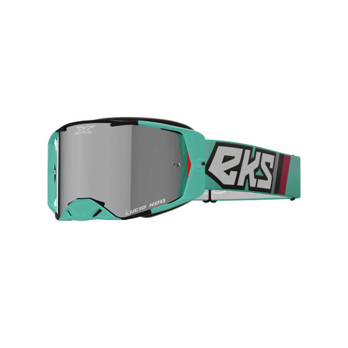 EKS Brand Lucid Goggle Minty - Silver Mirror Lens 