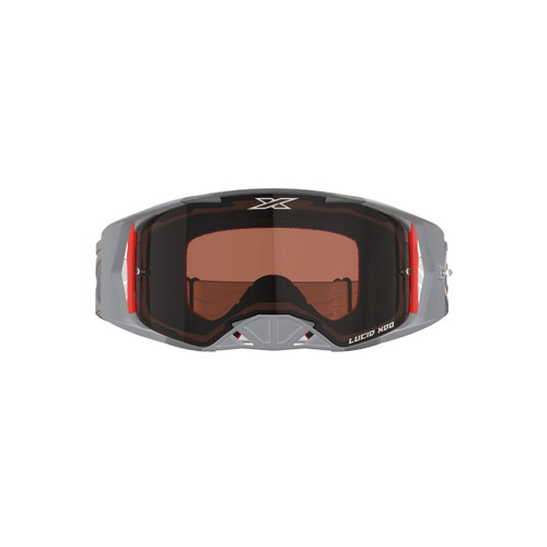 EKS Brand Lucid Goggle Grey Copper - Auburn Afterburner Lens 