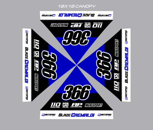  10x10 Canopy top (top only) 