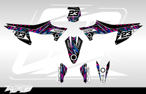 MotoPro Graphics Stark Future - Twist Series Graphics kit 