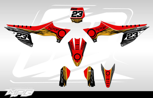 Dirt Bike - Full Graphics Sets - Stark Future - MotoPro Graphics