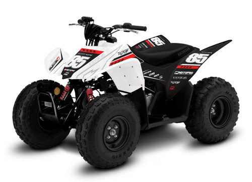 MotoPro Graphics Custom Honda TRX 90 Graphics Cadence Series Graphics Kit 