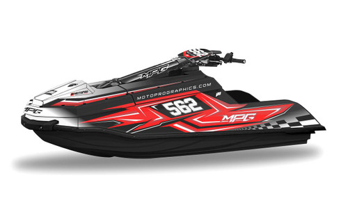 MotoPro Graphics Gp1 Custom Graphics Sitdown Series 
