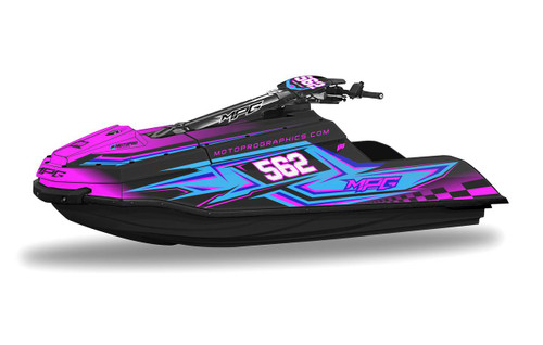 MotoPro Graphics Gp1 Custom Graphics Sitdown Series 