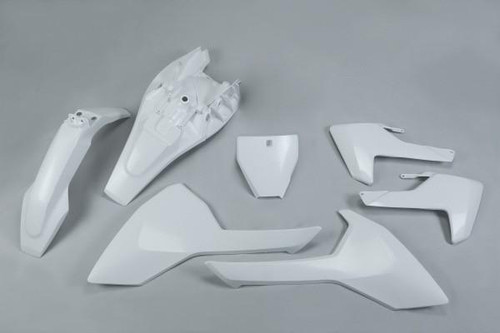 Full UFO Plastic Set 2024 Husqvarna TC 85 - White | Motopro Graphics