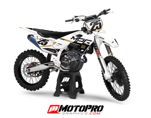 MotoPro Graphics Custom Husqvarna Dirt Bike Altered25 Series Graphics 