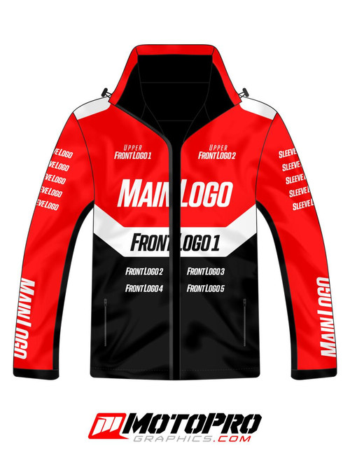  Custom Jacket (Soft Shell) - Style 1 