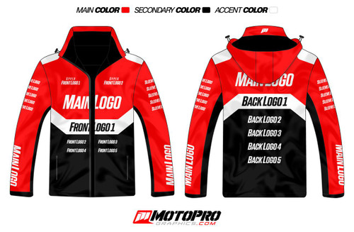  Custom Jacket (Soft Shell) - Style 1 