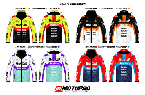  Custom Jacket (Soft Shell) - Style 1 