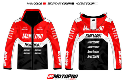  Custom Jacket (Soft Shell) - Style 1 