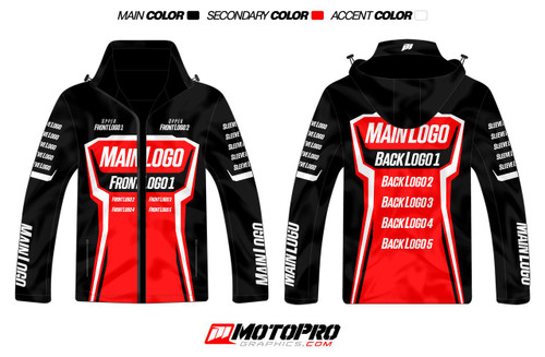  Custom Jacket (Soft Shell) - Style 4 