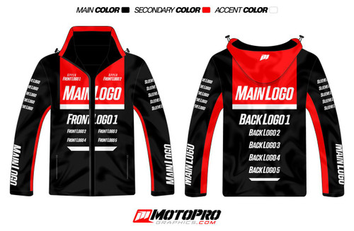  Custom Jacket (Soft Shell) - Style 8 