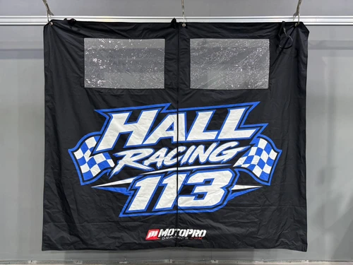 MotoPro Graphics Custom Enclosed Trailer Zip-Up Doors