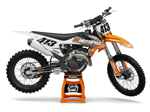 MotoPro Graphics KTM Dirt Bike Gamma Grey Graphics