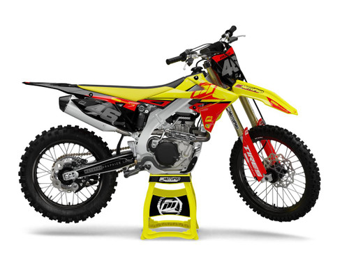 MotoPro Graphics Suzuki Dirt Bike Low Key Series Graphics