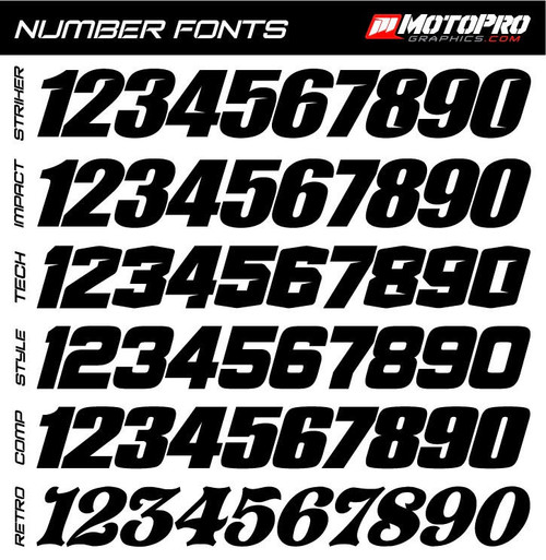 MotoPro Graphics Custom KTM Dirt Bike SPY series Graphics Set 