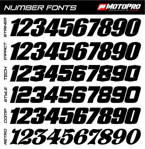 MotoPro Graphics Custom GasGas Dirt Bike BLANK GAS Series Graphics Set  