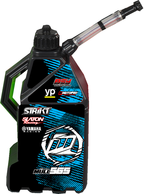 MotoPro Graphics Gas Can Custom Graphics - Matrix M3 4 Gallon Can