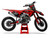 MotoPro Graphics Honda Dirt Bike RED FLOW Series Graphics