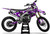 MotoPro Graphics Yamaha Dirt Bike ERUPTION Purple Series Graphics