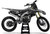 MotoPro Graphics Yamaha Dirt Bike Heet Black Series Graphics