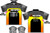MotoPro Racing Customizable Pit Shirt - Blocker Sunburst