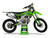 MotoPro Graphics Kawasaki Dirt Bike BAIO Series Graphics