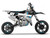 MotoPro Graphics Cobra Dirt Bike FINISHLINE BLACK CYAN Series Graphics Set