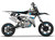 MotoPro Graphics Cobra Dirt Bike FINISHLINE BLACK CYAN Series Graphics Set