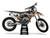 MotoPro Graphics KTM Dirt Bike Blitz Orange White Graphics