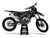 MotoPro Graphics KTM Dirt Bike ZAP BLACK Series Graphics Set