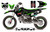 MotoPro Graphics Custom Kawasaki KLX110 Pit Bike ENERGY Series Graphics - FREE SHIPPING