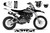 MotoPro Graphics Custom Yamaha TTR110 Pit Bike FAST BLACK Series Graphics - FREE SHIPPING