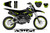MotoPro Graphics Custom Yamaha TTR110 Pit Bike HEET YELLOW Series Graphics - FREE SHIPPING